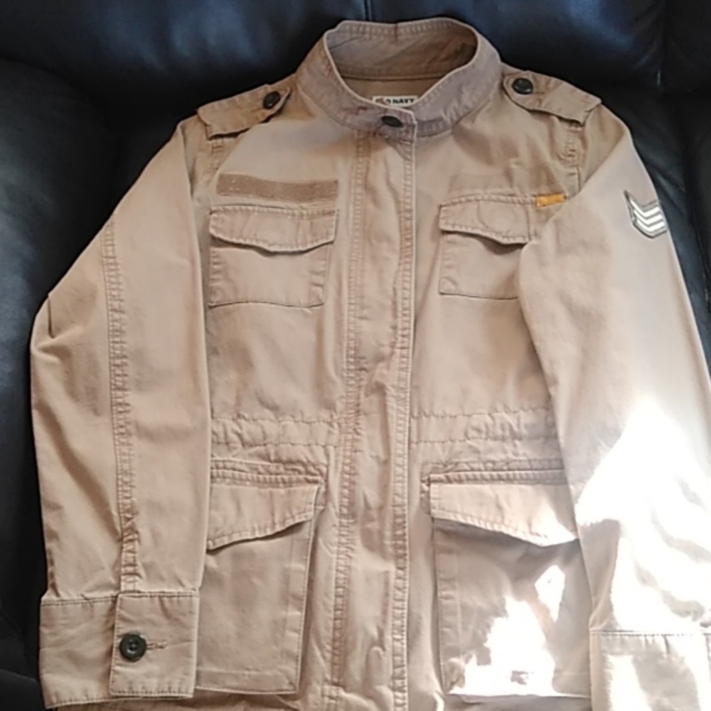 Old Navy Army Jean Jacket